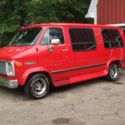 1988 RED Chevrolet G20 Van thumbnail