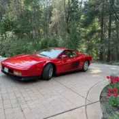 1988 Red Ferrari Testarossa thumbnail