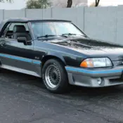 1988 Blue Ford Mustang thumbnail