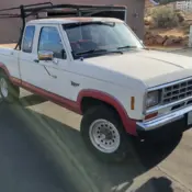 1988 White Ford Ranger thumbnail