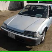 1988 Blue Honda Civic thumbnail