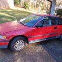 1988 Red Honda CRX thumbnail