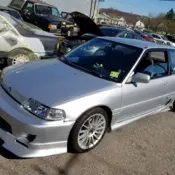 1988 Silver Honda DX custom thumbnail