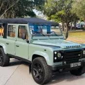 1988 Green Land Rover 110 thumbnail