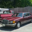 1988 Burgundy Mercedes-Benz SL-Class thumbnail
