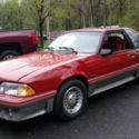1988 Scarlet Red Ford Mustang thumbnail