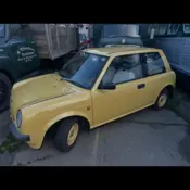 1988 Yellow Nissan BE-1 right hand drive thumbnail