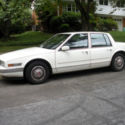 1988 White Cadillac Seville thumbnail