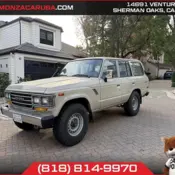 1988 Gray Toyota Land Cruiser thumbnail