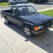 1988 Black Toyota Pickup thumbnail