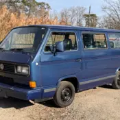 1988 Blue Volkswagen Vanagon thumbnail