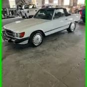 1989 White Mercedes-Benz 500-Series thumbnail