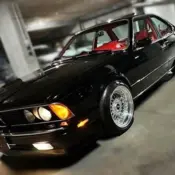 1989 Black BMW 6-Series thumbnail