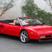 1989 Red Ferrari Mondial thumbnail
