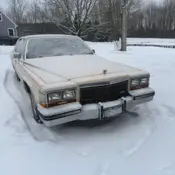 1989 Brown Cadillac Brougham thumbnail