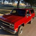 1989 Red Chevrolet Blazer thumbnail