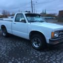 1989 White Chevrolet S-10 thumbnail