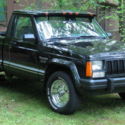 1989 Black Jeep Comanche thumbnail