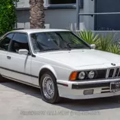 1989 White BMW 635Csi thumbnail