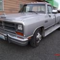 1989 Silver Dodge Ram 3500 thumbnail
