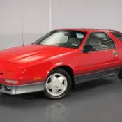 1989 Flash Red Dodge Daytona thumbnail
