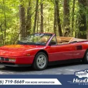 1989 Rosso Corsa Ferrari Mondial thumbnail