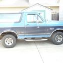 1989 Blue Ford Bronco thumbnail
