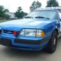 1989 Blue Ford Mustang thumbnail