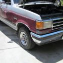 1989 Burgundy Ford F-150 thumbnail