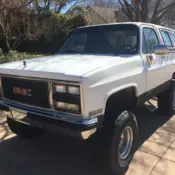 1989 White GMC Jimmy thumbnail