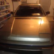 1989 Gold Honda Prelude thumbnail