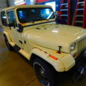 1989 White Jeep Wrangler thumbnail