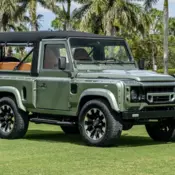 1989 Green Land Rover Defender thumbnail