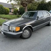 1989 Blue Mercedes-Benz 500-Series thumbnail