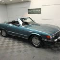 1989 Teal Mercedes-Benz SL-Class thumbnail