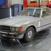 1989 Silver Metallic Mercedes-Benz SL-Class thumbnail