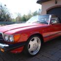 1989 Red Mercedes-Benz SL-Class thumbnail