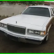 1989 White Mercury Grand Marquis thumbnail