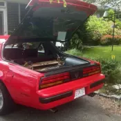 1989 Red Pontiac Firebird thumbnail