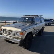 1989 Grey Toyota Land Cruiser thumbnail
