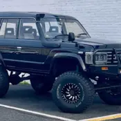 1989 Black Toyota Land Cruiser thumbnail