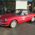 1990 Red ALFA-ROMEO Spider thumbnail