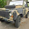 1980 camo Land Rover Defender thumbnail