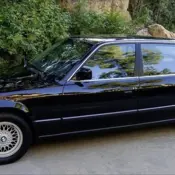 1990 Black BMW 750iL thumbnail
