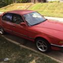 1990 Red BMW 7-Series thumbnail