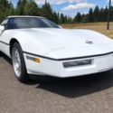 1990 White Chevrolet Corvette thumbnail