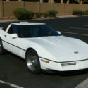 1990 White Chevrolet Corvette thumbnail