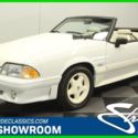1990 White Ford Mustang thumbnail