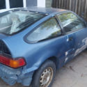 1990 Blue Honda CRX thumbnail