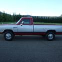 1990 RED/SILVER Dodge Ram 2500 thumbnail